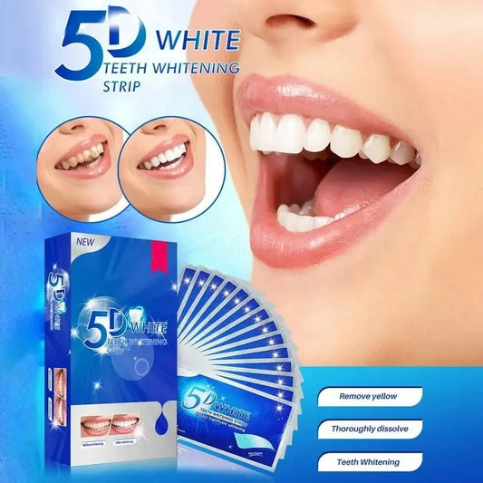 CINTAS DENTALES BLANQUEADORAS 5D WHITE